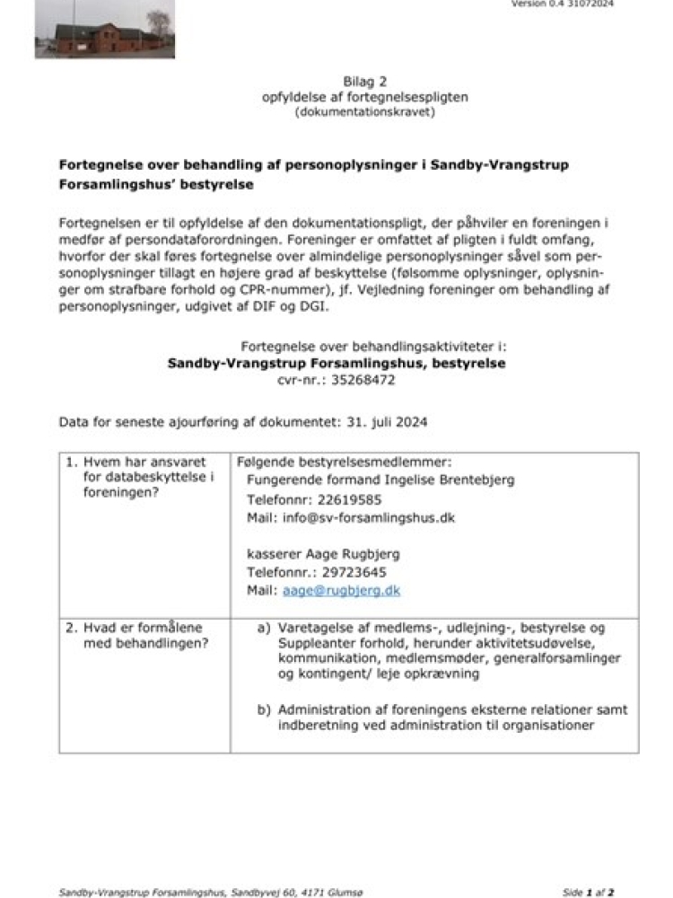 Fortegnelsespligten